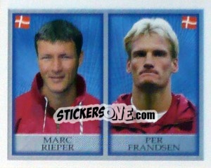 Sticker Marc Rieper / per Frandsen - England 1998 - Merlin