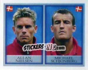 Sticker Allan Nielsen / michael Schjonberg - England 1998 n. 221 - Merlin