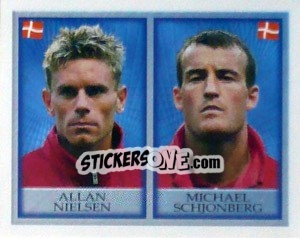 Figurina Allan Nielsen / michael Schjonberg - England 1998 - Merlin