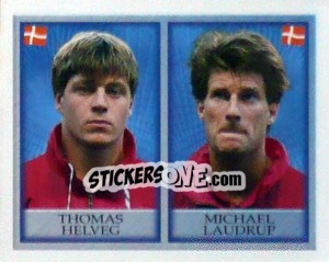 Sticker Thomas Helveg / Michael Laudrup