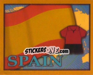 Sticker National Flag & Kit - England 1998 - Merlin