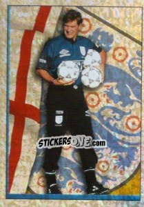 Sticker Glenn Hoddle (Manager Profile) - England 1998 n. 6 - Merlin