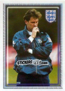 Sticker Glenn Hoddle (Manager Profile) - England 1998 n. 9 - Merlin