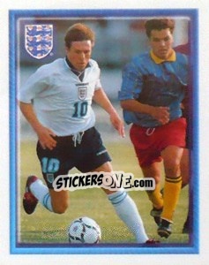 Sticker Nick Barmby (vs Moldova Away) - England 1998 - Merlin
