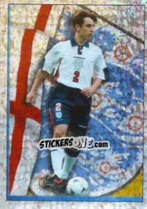 Sticker Gary Neville (Player Profile) - England 1998 n. 24 - Merlin