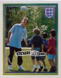 Sticker Gary Neville (Player Profile) - England 1998 n. 25 - Merlin
