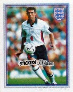 Sticker Martin Keown (Player Profile) - England 1998 - Merlin