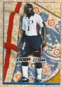 Sticker Sol Campbell (Player Profile) - England 1998 - Merlin