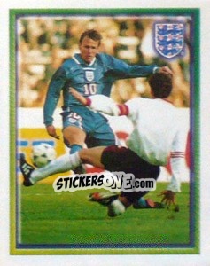 Figurina Teddy Sheringham (Player Profile) - England 1998 - Merlin