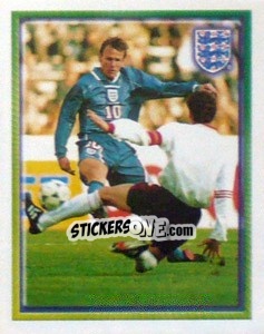 Sticker Teddy Sheringham (Player Profile) - England 1998 n. 52 - Merlin