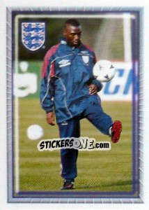Sticker Andy Cole (Player Profile) - England 1998 - Merlin