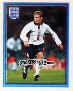 Sticker David Batty (vs Georgia Home) - England 1998 n. 56 - Merlin