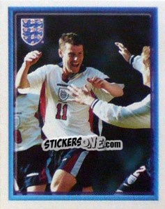 Sticker Robert Lee (vs South Africa Friendly) - England 1998 n. 65 - Merlin