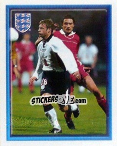 Cromo David Batty (vs Poland Away) - England 1998 - Merlin