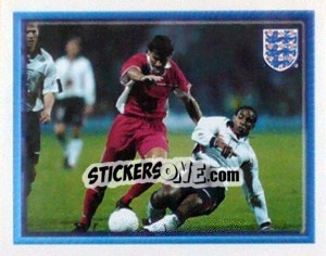 Sticker Paul Ince (vs Poland Away) - England 1998 - Merlin