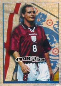 Cromo Paul Gascoigne (Player Profile) - England 1998 - Merlin