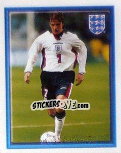 Cromo David Beckham (vs Italy Le Tournoi De France) - England 1998 - Merlin