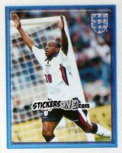 Cromo Ian Wright (vs Italy Le Tournoi De France) - England 1998 - Merlin