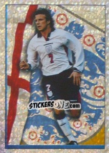 Sticker David Beckham (Player Profile) - England 1998 - Merlin