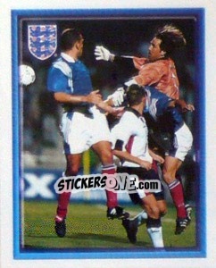 Sticker David Seaman (vs France Le Tournoi De France) - England 1998 n. 91 - Merlin