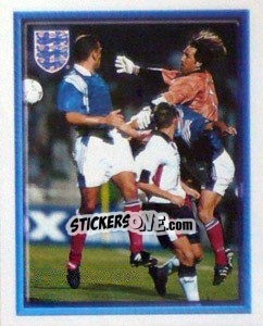 Cromo David Seaman (vs France Le Tournoi De France)