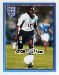 Sticker Sol Campbell (vs France Le Tournoi De France) - England 1998 - Merlin