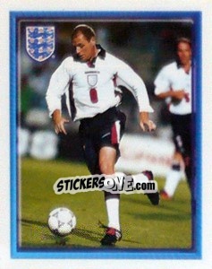 Cromo Paul Gascoigne (vs France Le Tournoi De France) - England 1998 - Merlin