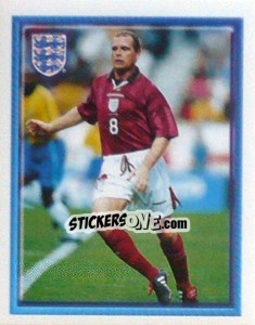 Sticker Paul Gascoigne (vs Brazil Le Tournoi De France) - England 1998 n. 100 - Merlin