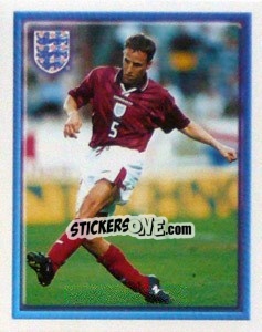 Sticker Gareth Southgate (vs Brazil Le Tournoi De France) - England 1998 - Merlin