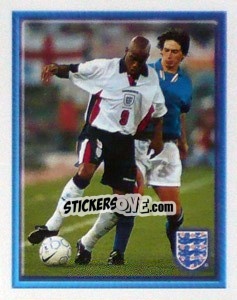 Cromo Ian Wright (vs Italy Away) - England 1998 - Merlin