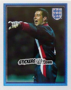 Sticker Nigel Martyn (vs Cameroon Friendly) - England 1998 - Merlin