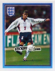 Sticker David Beckham (vs Cameroon Friendly) - England 1998 n. 131 - Merlin