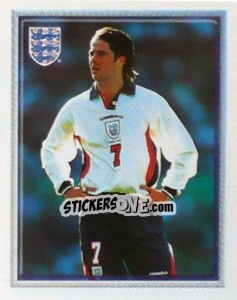 Sticker Jamie Redknapp (Player Profile) - England 1998 - Merlin