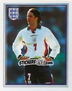 Sticker Jamie Redknapp (Player Profile) - England 1998 n. 134 - Merlin