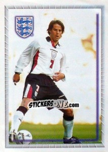 Sticker Jamie Redknapp (Player Profile) - England 1998 - Merlin