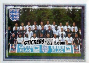 Sticker England Team Photo