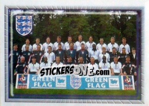 Sticker England Team Photo - England 1998 n. 136 - Merlin