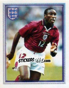 Sticker Sol Campbell - England 1998 n. 144 - Merlin