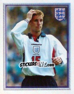 Sticker Nicky Butt - England 1998 n. 156 - Merlin