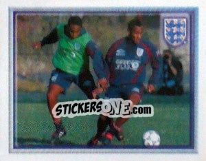 Sticker Les Ferdinand - England 1998 - Merlin