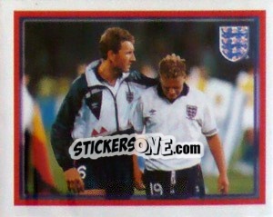 Sticker Paul Gascoigne WC-1990 - England 1998 - Merlin