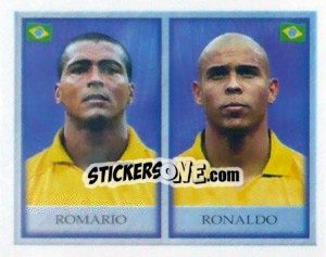 Cromo Romario / Ronaldo