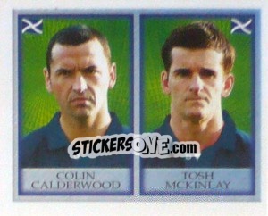 Figurina Colin Calderwood / Tosh McKinlay - England 1998 - Merlin