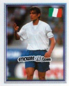 Sticker Paolo Maldini (Players to Watch) - England 1998 n. 191 - Merlin