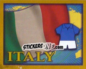 Sticker National Flag & Kit - England 1998 - Merlin
