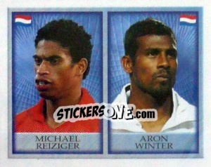 Sticker Michael Reiziger / Aron Winter - England 1998 n. 247 - Merlin