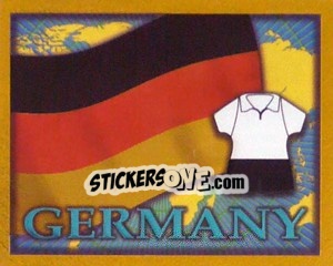 Sticker National Flag & Kit - England 1998 n. 261 - Merlin