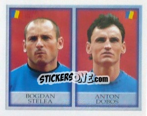 Sticker Bogdan Stelea / Anton Dobos - England 1998 - Merlin