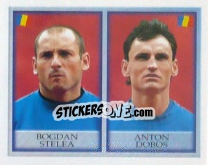 Sticker Bogdan Stelea / Anton Dobos - England 1998 n. 279 - Merlin