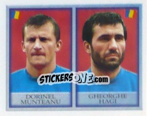 Sticker Dorinel Munteanu / Gheorghe Hagi - England 1998 n. 282 - Merlin